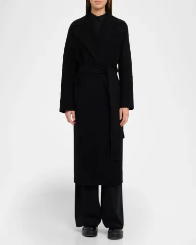 The Row Malika Belted Long Wrap Coat | Thumbnail 8