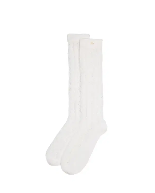 Men's VLogo Cotton Knit Over-Calf Socks