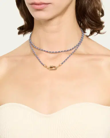 Marla Aaron The String Project Necklace, Rugby | Thumbnail 2