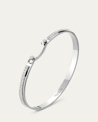 NOUVEL HERITAGE 18K Tuxedo Mood Bangle | Thumbnail 3 NOUVEL HERITAGE 18K Tuxedo Mood Bangle | Thumbnail 3
