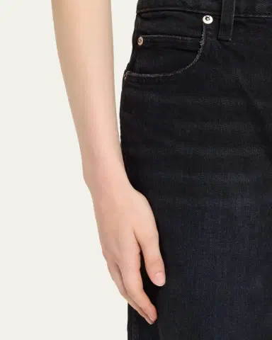 AMO Denim Billie Wide Straight Cropped Jeans | Thumbnail 5 AMO Denim Billie Wide Straight Cropped Jeans | Thumbnail 5