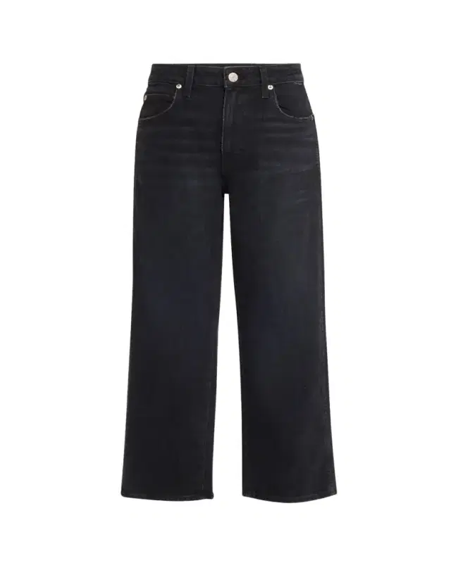 Billie Wide Straight Cropped Jeans