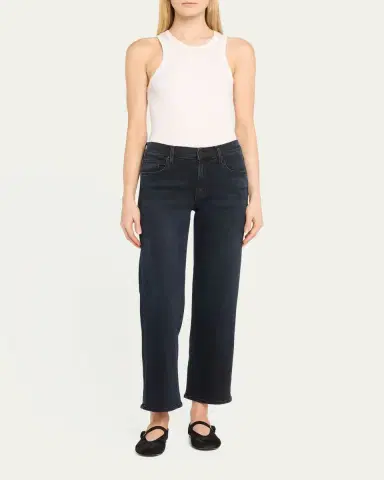 Mother The Mid-Rise Rambler Zip Ankle Jeans | Thumbnail 2 Mother The Mid-Rise Rambler Zip Ankle Jeans | Thumbnail 2
