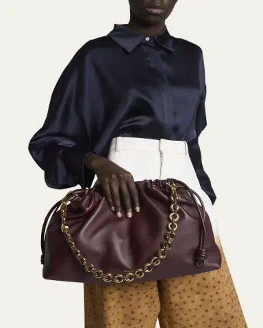 Loewe Flamenco Large Napa Lambskin Shoulder Bag | Thumbnail 6