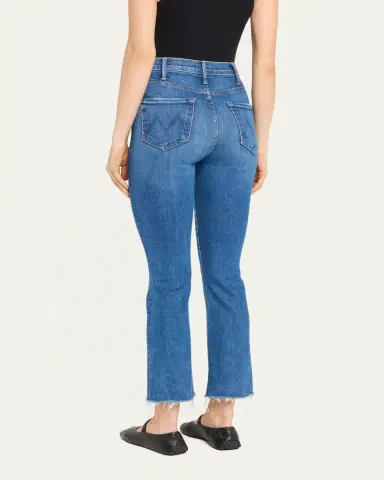 Mother The Hustler Ankle Fray Jeans | Thumbnail 3 Mother The Hustler Ankle Fray Jeans | Thumbnail 3