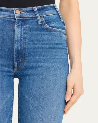 Mother The Hustler Ankle Fray Jeans | Thumbnail 5 Mother The Hustler Ankle Fray Jeans | Thumbnail 5