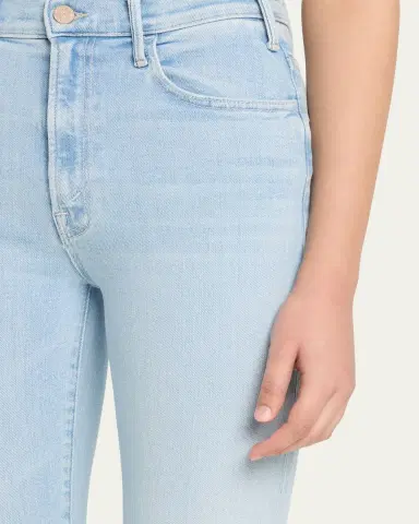 Mother The Hustler Ankle Fray Jeans | Thumbnail 9 Mother The Hustler Ankle Fray Jeans | Thumbnail 9