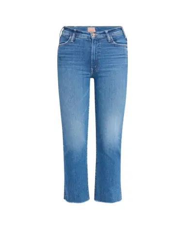 Mother The Hustler Ankle Fray Jeans | Thumbnail 1 Mother The Hustler Ankle Fray Jeans | Thumbnail 1