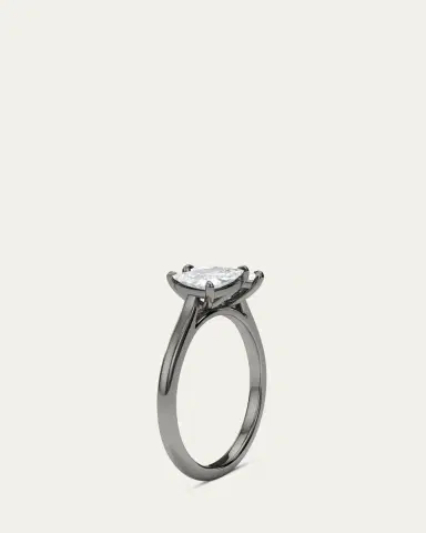 HauteCarat 18K Trillion Lab Grown Diamond Twin Ring | Thumbnail 3 HauteCarat 18K Trillion Lab Grown Diamond Twin Ring | Thumbnail 3