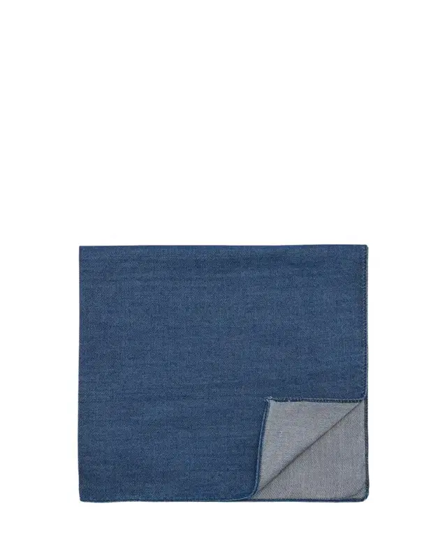 Men's Denim Pocket Square
