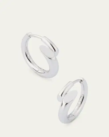 Charlotte Chesnais Creoles Biseau Hoop Earrings | Thumbnail 3