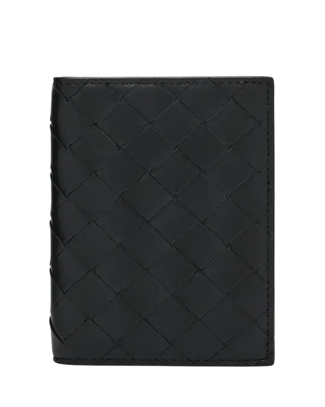 Bottega Veneta Leather Passport Case
