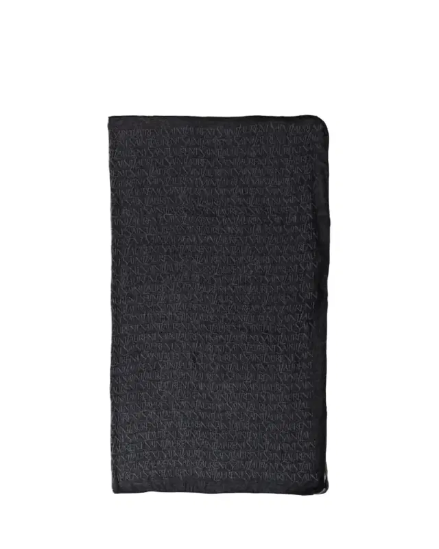 Saint Laurent Monogram Sheer Scarf