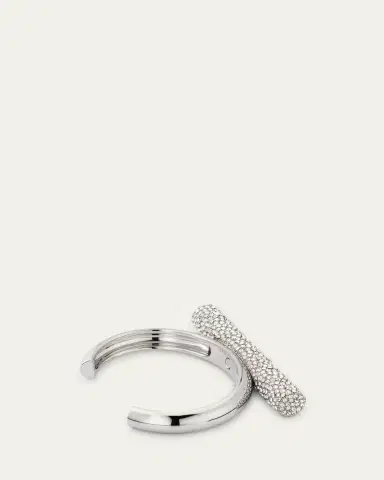 McQueen Crystal Cuff Bracelet | Thumbnail 4