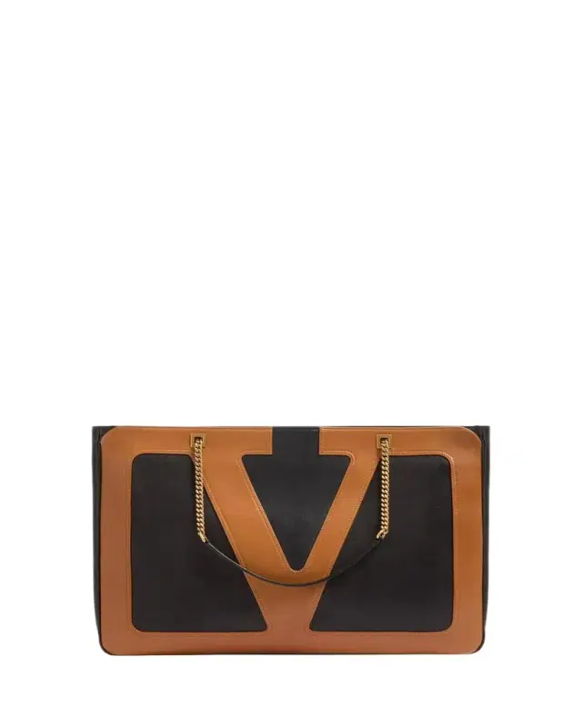 Valentino Garavani Viva Superstar Large Leather Tote Bag