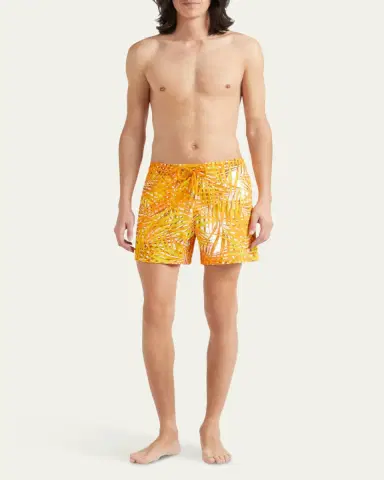 Vilebrequin Men's Palm Leaves Swim Shorts | Thumbnail 2 Vilebrequin Men's Palm Leaves Swim Shorts | Thumbnail 2