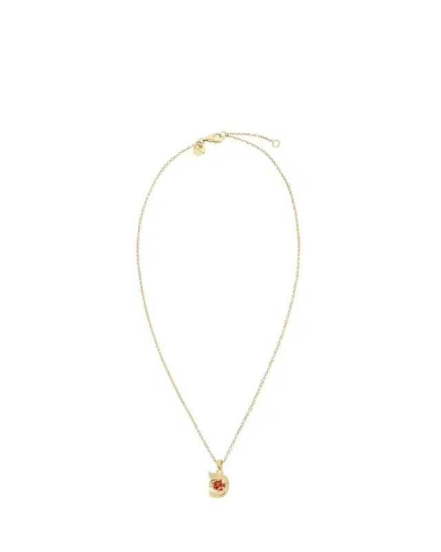 Procaccia Jewelry 18K Gold Hebrew PEH Initial Necklace
