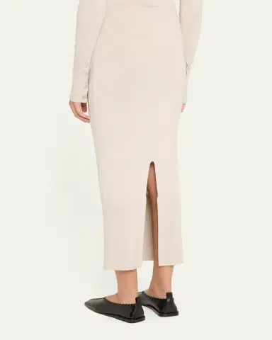 Anna Quan Gia Ribbed Midi Skirt | Thumbnail 3