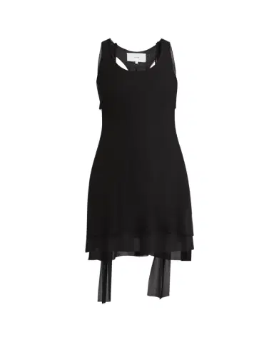 SETCHU Layered Sheer Mini Tank Dress | Thumbnail 1