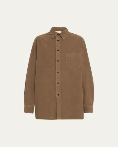The Row Idro Corduroy Collared Shirt | Thumbnail 2