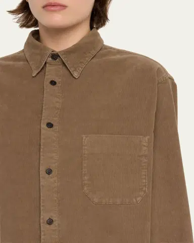 The Row Idro Corduroy Collared Shirt | Thumbnail 6