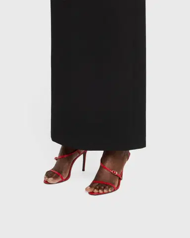 Giuseppe Zanotti Snakeskin Ankle Strap Stiletto Sandals | Thumbnail 2 Giuseppe Zanotti Snakeskin Ankle Strap Stiletto Sandals | Thumbnail 2