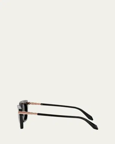 BVLGARI Serpenti Acetate & Nylon Cat-Eye Sunglasses | Thumbnail 6 BVLGARI Serpenti Acetate & Nylon Cat-Eye Sunglasses | Thumbnail 6