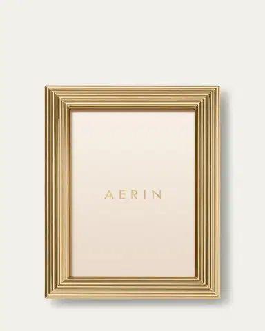 AERIN Alessio 18K Gold-Plated Frame, 4" x 6" | Thumbnail 3
