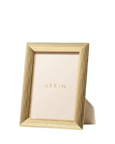 AERIN Alessio 18K Gold-Plated Frame, 4" x 6" | Thumbnail 1