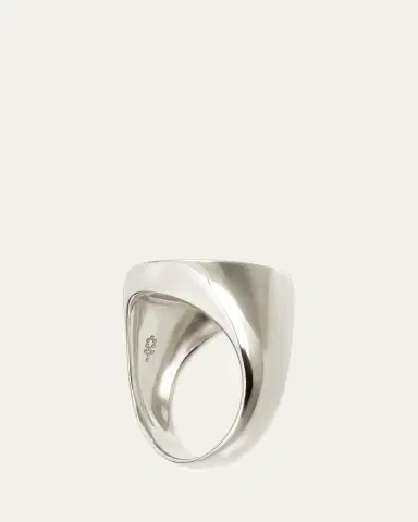 Procaccia Jewelry 18K Gold Hebrew KHET Initial Signet Ring | Thumbnail 3 Procaccia Jewelry 18K Gold Hebrew KHET Initial Signet Ring | Thumbnail 3