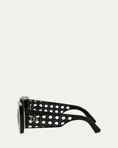 Dior VeryDior S1I Openwork Acetate Square Sunglasses | Thumbnail 3 Dior VeryDior S1I Openwork Acetate Square Sunglasses | Thumbnail 3