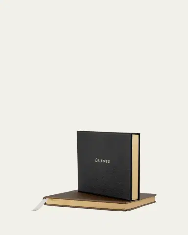 Graphic Image Leather Guest Book | Thumbnail 3