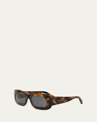 Celine Bold 3 Dots Acetate Rectangle Sunglasses | Thumbnail 2 Celine Bold 3 Dots Acetate Rectangle Sunglasses | Thumbnail 2