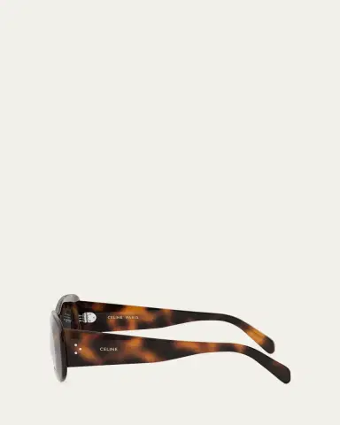 Celine Bold 3 Dots Acetate Rectangle Sunglasses | Thumbnail 3 Celine Bold 3 Dots Acetate Rectangle Sunglasses | Thumbnail 3