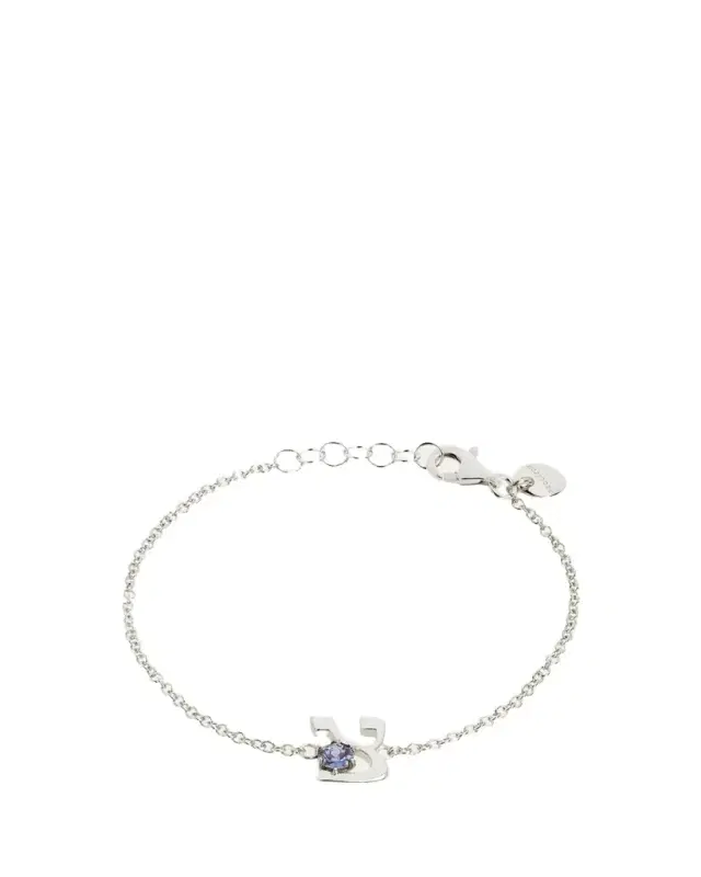 Procaccia Jewelry 18K Gold Hebrew ZADI Initial Bracelet
