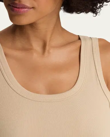 Hanro Ribbed Cotton Sleep & Lounge Tank | Thumbnail 8