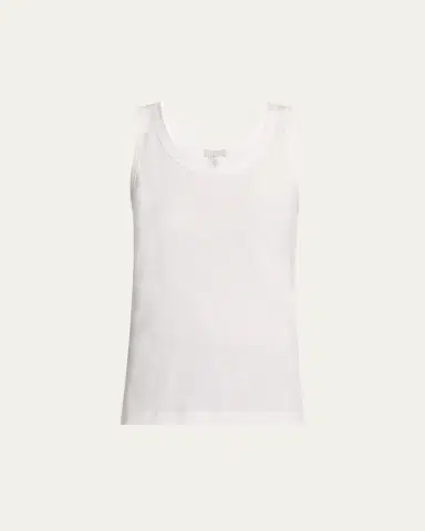 Hanro Ribbed Cotton Sleep & Lounge Tank | Thumbnail 9