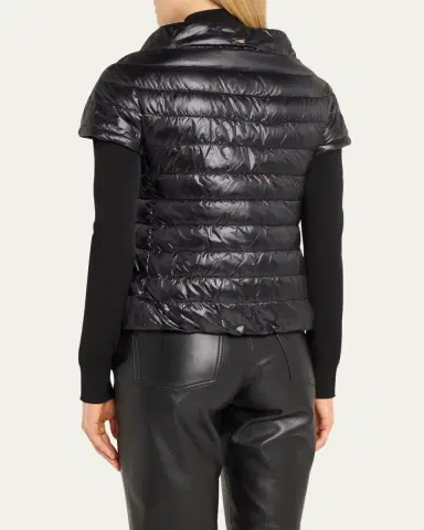 HERNO Emilia Ultra-Light Down Cape | Thumbnail 3