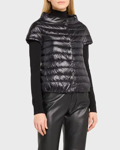 HERNO Emilia Ultra-Light Down Cape | Thumbnail 8