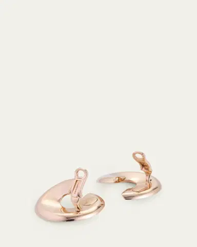 Vhernier Verso 18K Rose Gold Midi Earclips | Thumbnail 4