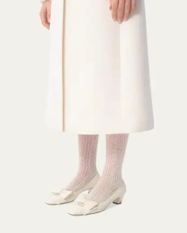 Valentino Garavani Bowow Leather Pumps | Thumbnail 2
