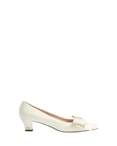 Valentino Garavani Bowow Leather Pumps | Thumbnail 1