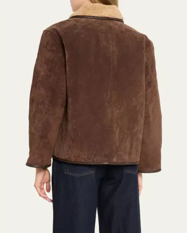 STILL HERE Townes Suede Jacket | Thumbnail 3