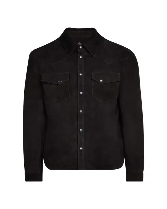 Men's Lowry Leather Overshirt