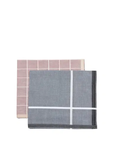 Simonnot Godard Men's 2-Pack Egyptian Cotton Handkerchiefs | Thumbnail 1