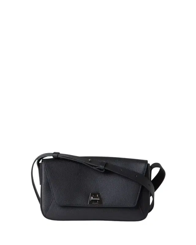 Akris Anouk Lite Flap Leather Crossbody Bag