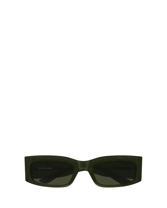 Men's BB0328S Acetate and Nylon Rectangle Sunglasses