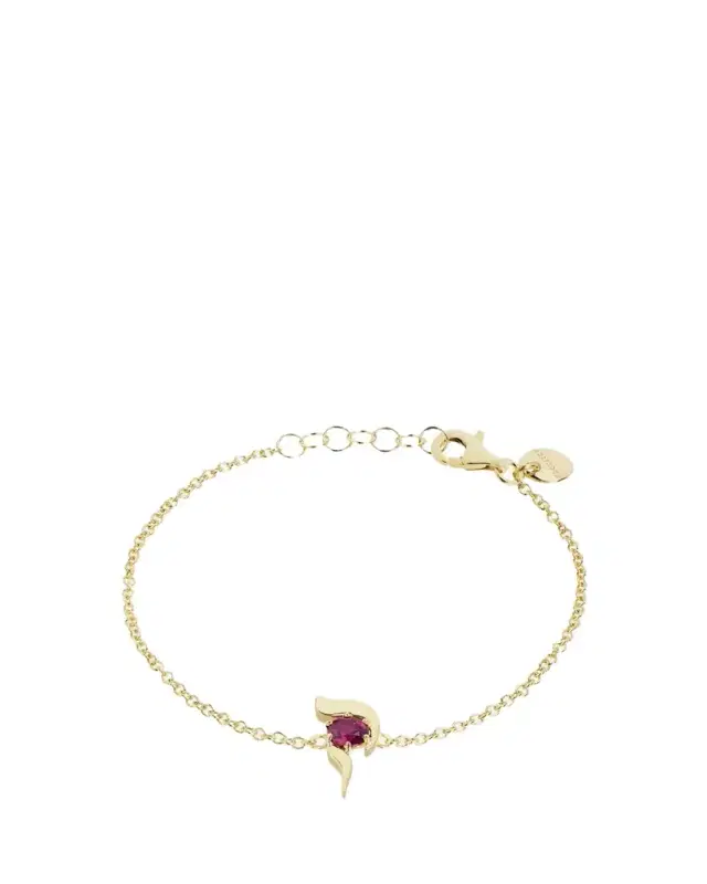 Procaccia Jewelry 18K Gold Hebrew QUF Initial Bracelet