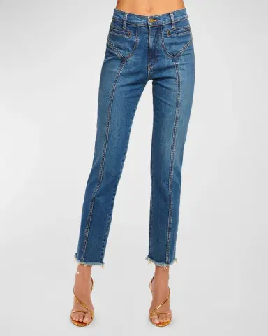 Ramy Brook Zayne Straight-Leg Jeans | Thumbnail 2