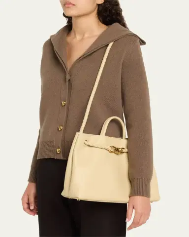 Bottega Veneta Andiamo Medium Leather Tote Bag | Thumbnail 2